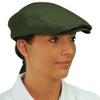 Ben Hogan Flat Newsboy Ivy Hat - Gatsby Golf Cap, Vintage Olive Microfiber view 3