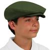 Ben Hogan Flat Newsboy Ivy Hat - Gatsby Golf Cap, Vintage Olive Microfiber view 4