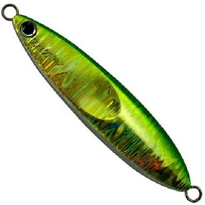 Palms R-200 Slow Brat Metal Jig Lure, Gold Green