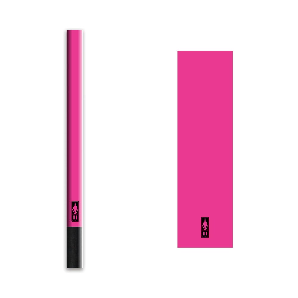 Bohning 4" Solid Arrow Wraps, X-Small, Hot Pink