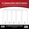 Bohning 4" Solid Arrow Wraps, Small, Neon Red view 3