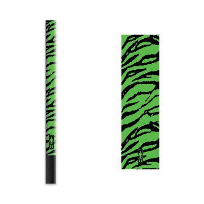 Bohning 4" Tiger Print Arrow Wraps, Small, Green Tiger