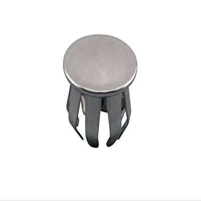 304 Stainless Steel Flat End Cap 1" (S3679-0001)