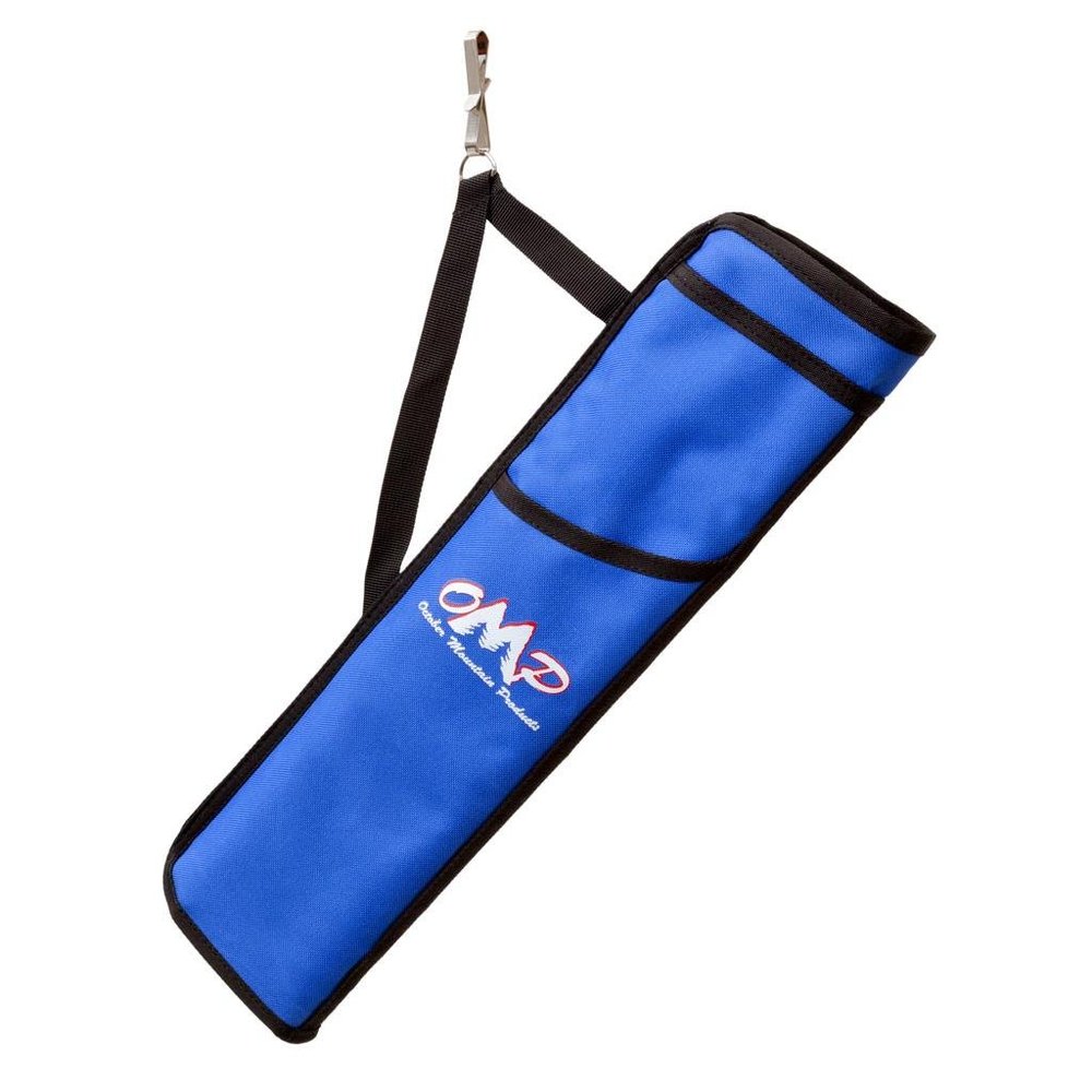 October Mountain Products OMP Adventure 3-Hip Right/Left Hand 3-Tube Arrow Quiver, Blue