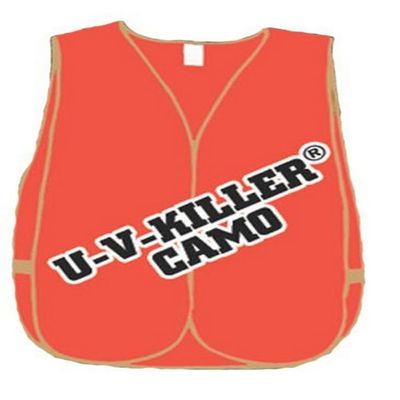 Atsko Sno-Seal UV Killer Camo Blaze Orange Vest, One Size