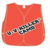 Atsko Sno-Seal UV Killer Camo Blaze Orange Vest, One Size view 1