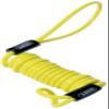 ABUS DISC LOCK WARNING CABLE YELLOW view 1
