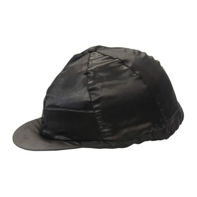 Hy Satin Black Riding Hat Silk Cover