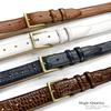 Adam Gold Men's Genuine Italian Calfskin Leather Dress Belt 1-1/8"(30mm) Wide Polished Buckle (Lizard Tan, 38) view 2