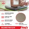 Airex Balance Pad - Exercise Foam Pad Physical Therapy, Workout, Plank, Yoga, Pilates, Stretching, Balancing Stability Mat, Kneeling Cushion, Mobility Strength Trainer for Knee, Ankle - Elite, Blue view 3