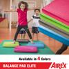Airex Balance Pad - Exercise Foam Pad Physical Therapy, Workout, Plank, Yoga, Pilates, Stretching, Balancing Stability Mat, Kneeling Cushion, Mobility Strength Trainer for Knee, Ankle - Elite, Blue view 4