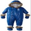 Absorba Baby-Boys Newborn B Microfiber Snowsuit, Navy, 6-9 Months view 2