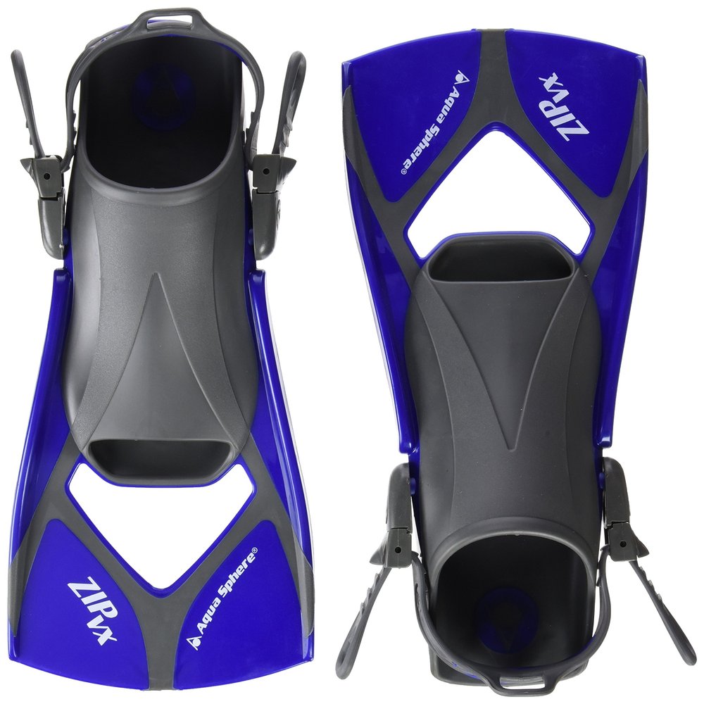 Aqua Sphere Zip VX Fin, Blue/Grey, M