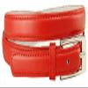 7055 Women's Betls Ladies Fashion Skinny Soft Dress Casual Leather Belt 3/4"(19mm) wide (Red, XL) view 1