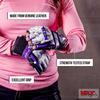 MMA Ladies Grappling Training Gloves Cage Women Fighting Sparring Gloves Purple (Large) view 2