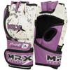 MMA Ladies Grappling Training Gloves Cage Women Fighting Sparring Gloves Purple (Large) view 4