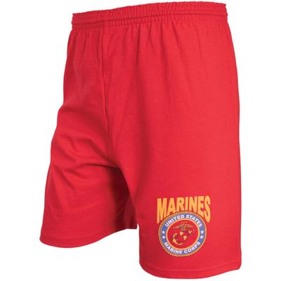 Fox Outdoor Products Marines Running Shorts, Red, XX-Large
