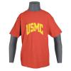 Fox Outdoor Products USMC One-Sided Imprinted T-Shirt, Red, XX-Large view 2