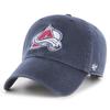 NHL Colorado Avalanche Clean Up Cap, One Size, Navy view 1