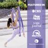 Yoga Trapeze Swing Set for Home & Outdoor | Easy Setup for Strength, Balance & Back Pain Relief | Adjustable Straps & 600lb Capacity, Includes Carrying Bag & Online Tutorials, Purple view 4