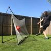 QuickPlay Kickster 2-in-1 Portable Soccer Goal & Rebounder 8x5ft - Durable, Quick Setup Goals for Backyard & Rebounder Net for Kids & Family Training with Carry Bag & Ground Anchors view 2