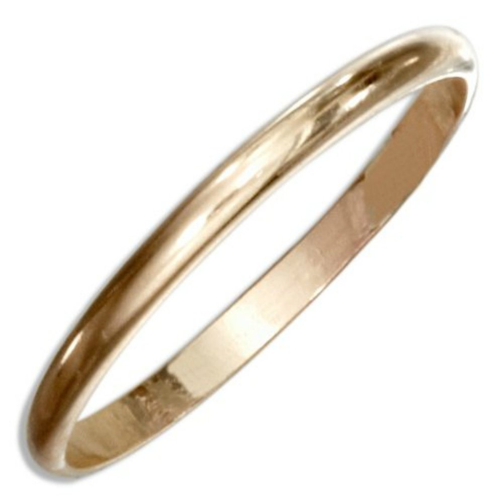 14k Gold Filled Plain Band Toe Ring (3)