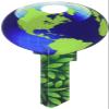 Lucky Line Key Shapes, Earth, House Key Blank KW/11, 1 Key (B127K) view 1