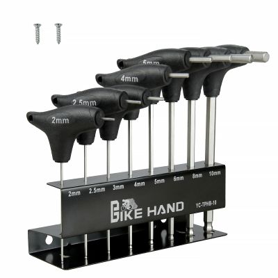 BikeHand Heavy Duty Precise Bike Bicycle Twin Head Hex Allen Wrenches Set