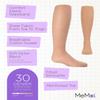 MeMoi Essential Sheer Nylon Tights for Girls, Ultra Soft and Lightweight Opaque Girls Tights - Sizes A-12, Honey, 12-14 view 3