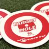 EyeLine Golf Target Circle as Training Aid  Ideal for Chipping and Pitching  Super Thin with Foldable Configurations. Bright Color Markings Easy Sighting. Made in USA (Target Holes) view 2
