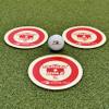 EyeLine Golf Target Circle as Training Aid  Ideal for Chipping and Pitching  Super Thin with Foldable Configurations. Bright Color Markings Easy Sighting. Made in USA (Target Holes) view 3