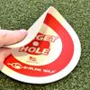 EyeLine Golf Target Circle as Training Aid  Ideal for Chipping and Pitching  Super Thin with Foldable Configurations. Bright Color Markings Easy Sighting. Made in USA (Target Holes) view 4