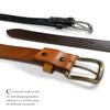 2283 Western Basketweave Hand-Woven Braided Genuine Full Grain Leather Belt 1-1/2"(38mm) Wide (Brown, 40) view 3