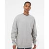 Independent Trading Co. Midweight Crewneck Sweatshirt 2XL Grey Heather view 2