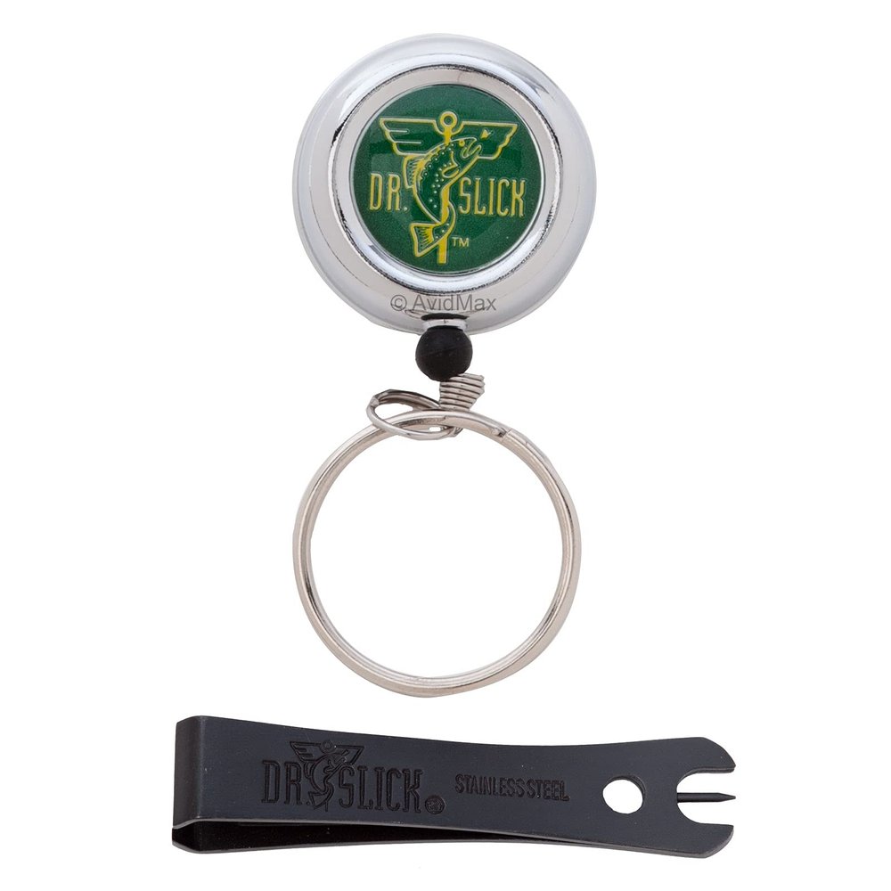 Dr. Slick RISOS Reel (Silver) and NPB2 Nipper (Black)