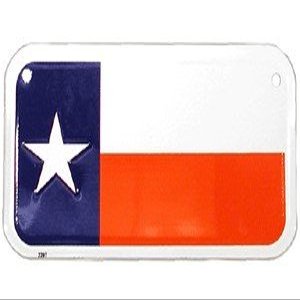 Gift House Texas State Flag Bike Plate