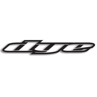 Dye Paintball Die-Cut Auto Decal/Sticker - 30" - Black