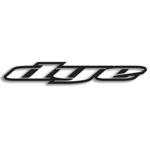 Dye Paintball Die-Cut Auto Decal/Sticker - 30" - Black