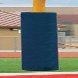 First Team FT6050 Foam-Vinyl Post Pad for 5.56 in. Football Goalpost44; Brick Red