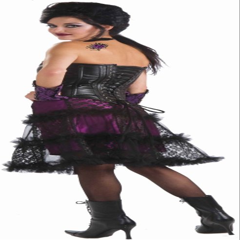 Forum Novelties Wicked Lace Crinoline, Black, One Size