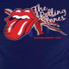 The Rolling Stone Men's Lick The Flag Short Sleeve T-shirt, Blue (navy), Small view 3