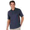 Monterey Club Men's Tee-Up Side Contrast Polo Shirt #1094 (Navy/Maroon, Large) view 1