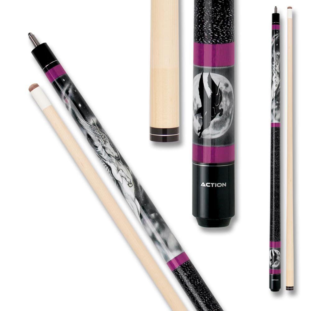 Action Adventure Billiards Pool Cue Stick - Unicorn - 21oz