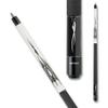 Action Black & White Billiards Pool Cue Stick - White Top w/Black - 20oz view 2