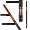 Action Exotic Billiards Pool Cue Stick - Cherry w/White Diamonds - 18oz view 4