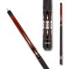 Action Exotic Billiards Pool Cue Stick - Cherry w/White Diamonds - 19oz view 2