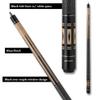 Action Exotic Billiards Pool Cue Stick - Maple w/Black Accents - 18oz view 3