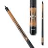 Action Exotic Billiards Pool Cue Stick - Honey w/Black & White - 18oz view 2