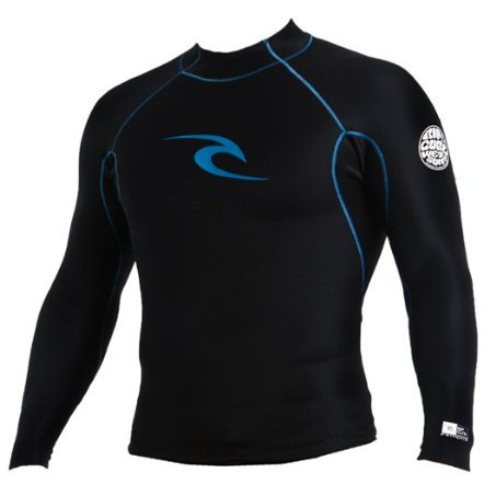 Rip Curl Aggrolite Reversible Wetsuit Vest, Large, Black/Blue
