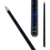 Action VAL05 Value Series Pool Cue - 58" Cue - Hard Maple Shaft with 13mm Boar Skin Tip - Blue and Black Swirl, 18oz view 2